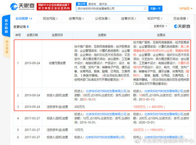 趣店全资控股公司调整经营范围，新增呼叫中心及电信业务布局